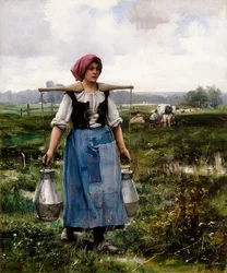 Die Milchmagd