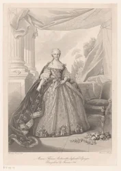 Porträt von Maria Theresia von Bourbon