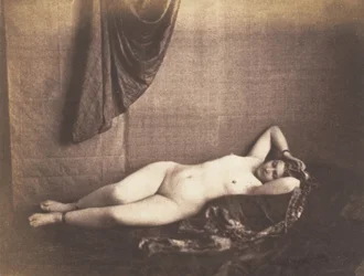 [Liegender Akt], 1851-53
