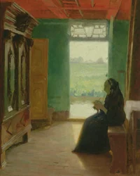 Halle im alten Land, um 1900