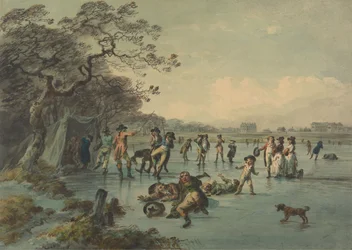 Schlittschuhlaufen im Hyde Park