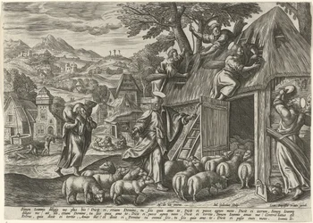 Petrus als guter Hirte (Gleichnis vom guten Hirten)