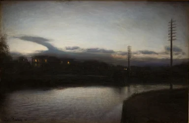 Abendlandschaft