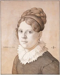 Porträt von Henriette Schnorr von Carolsfeld, 1817