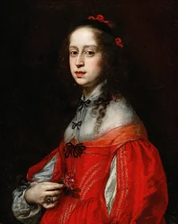 Porträt von Maria Leopoldine von Habsburg-Tirol, Heilige Römische Kaiserin