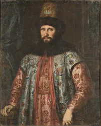 Porträt des Botschafters Ivan Chemodanov, ca. 1657-1658