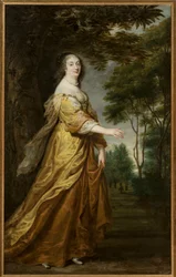 Porträt von Marie Louise Gonzaga (1611-1667), Königin von Polen
