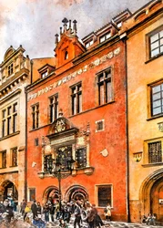 Historische Prager Fassade