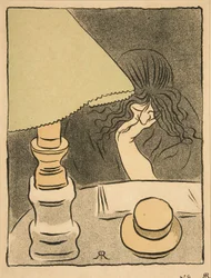 Femme et Lampe, veröffentlicht 1894