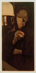 Frau mit Orange / 1901