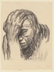 Nachdenkende Frau