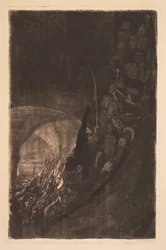 Bauernkrieg: Bewaffnung in einem Gewölbe