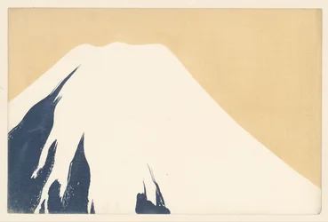 Berg Fuji, 1909 (Holzschnitt)
