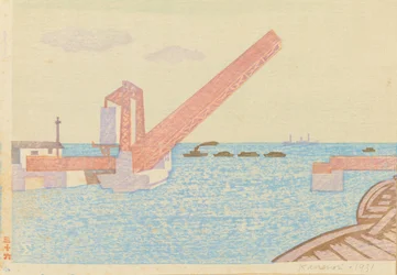 Shibaura-Zugbrücke