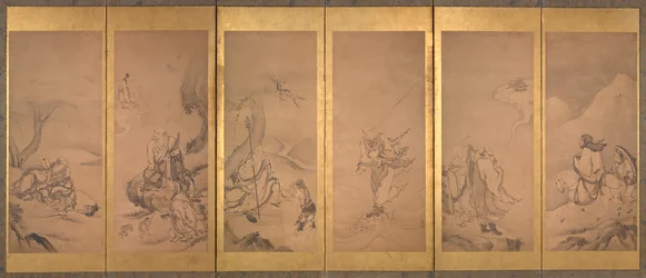 Buddhistische, daoistische und konfuzianische Patriarchen