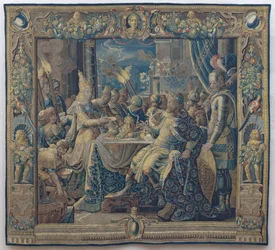 Cleopatra unterhält Anthony, ca. 1640
