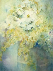 Anemone Japonica - Weiße Königin und Molu