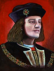 Zeitgenössisches Gemälde von König Richard III 1452-1485, 2013