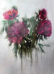 Lebendiger Blumenfluss