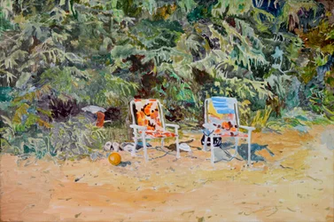 Sommerstrandstühle