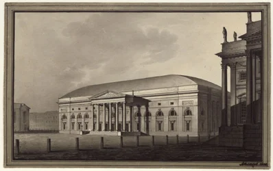Berlin. Nationaltheater auf dem Gendarmenmarkt