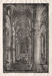 Innenraum des Stephansdoms in Wien