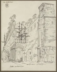 Klosterruine Paulinzella. Ansicht von Westen