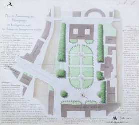 Neugestaltung des Lustgartens, 1828