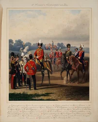 Erste Garde-Leichtkavalleriedivision, 1867