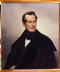 Porträt des Grafen Vladimir Musin-Pushkin