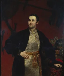 Porträt von Prinz Michail Andrejewitsch Obolenski