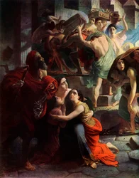 Der letzte Tag von Pompeji, 1833, Detail, 1965