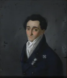 Porträt von Christofor Ekimovich Abamelik-Lazarev 1789-1871, 1820