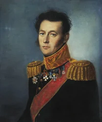 Porträt von General Ivan Skobelev 1778-1849, 1826