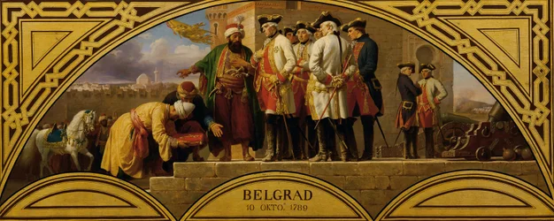 Die Übergabe von Belgrad 1789
