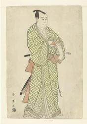 Schauspielerporträt von Sawamura Sojuro III in der Rolle von Kakogawa Honzo
