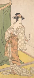 Segawa Kikunojo III, ca. 1785