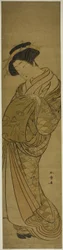 Eine Kurtisane des Matsubaya