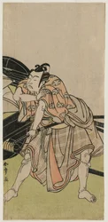 Ichikawa Yaozo II als Sakuramaru, 1776