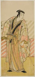 Der Schauspieler Onoe Matsusuke I in einer unidentifizierten Rolle