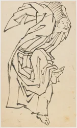 Ein Sambaso-Tänzer