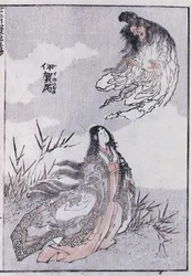 Eine Hexe und eine Frau, aus einem Manga