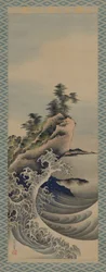 Brechende Wellen, Edo-Periode, 1847