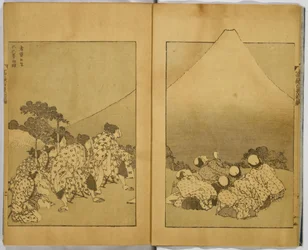 Hundert Ansichten des Fuji