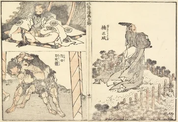 Kusunoki Masashige und Ringer, 1816