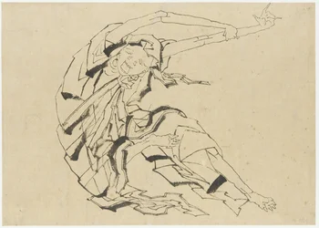 Langarmiger Mann, Edo-Zeit