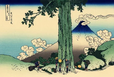Mishima-Pass in der Provinz Kai