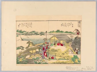 Szene am Sumida-Fluss