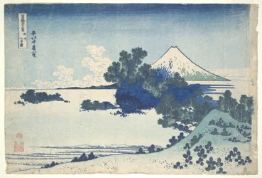 Shichiriga-hama in der Provinz Sagami, aus der Serie Sechsunddreißig Ansichten des Berges Fuji