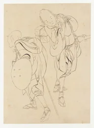 Reisende, spätes 18. - frühes 19. Jahrhundert